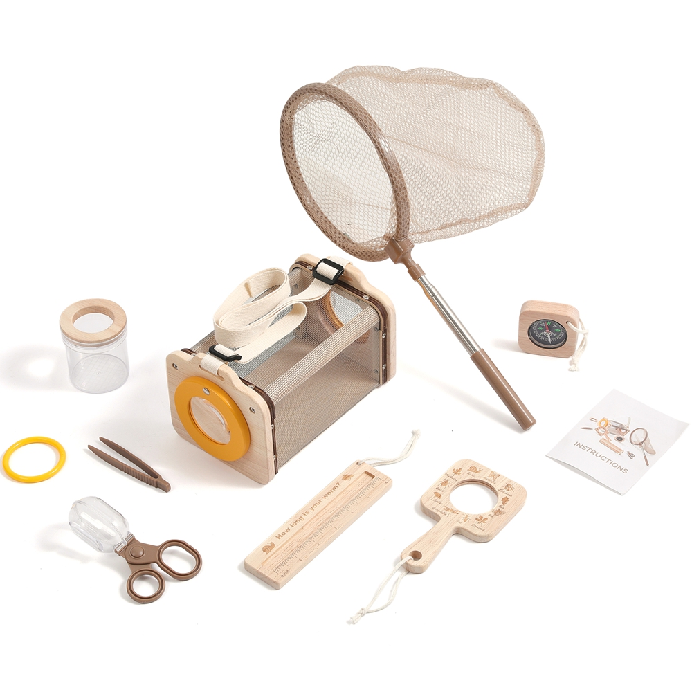 Outdoor Adventure Kit For Kids - Mainan Edukasi Montessori Set Petualangan Luar