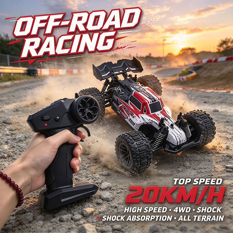 Outdoor Adventure Kit For Kids - Mobil RC Baru, Kecepatan Tinggi 20