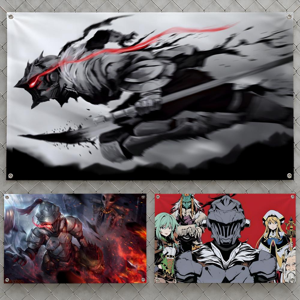 Bendera Anime Goblin Slayer, B - Outdoor Adventure Birthday Party ulasan dan harga