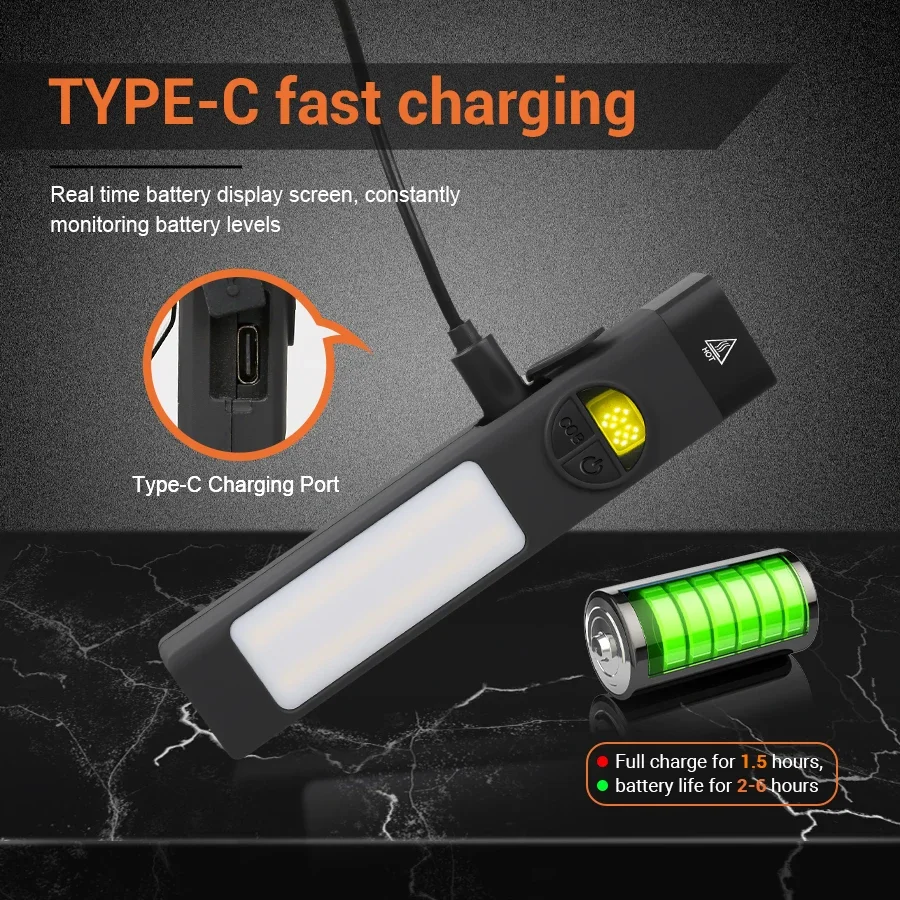 Senter Multifungsi COB+LED den - Outdoor Adventure Trips ulasan dan harga