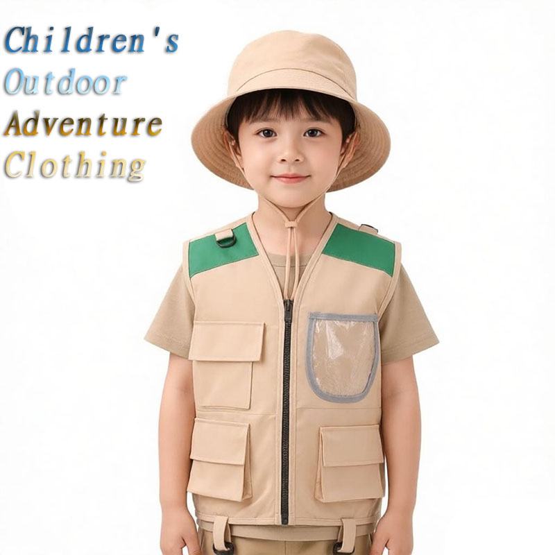 2026 Setelan Rompi dan Topi Pe - Outdoor Adventure Kit For Kids ulasan dan harga