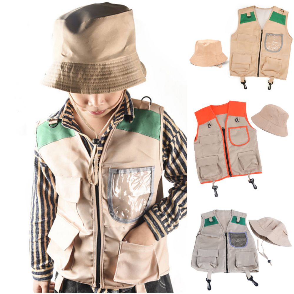 Setelan Rompi dan Topi Petuala - Outdoor Adventure Kit For Kids ulasan dan harga